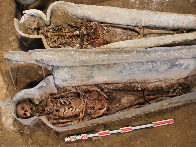 Le corps conservé de Louise de Quengo découvert à Rennes